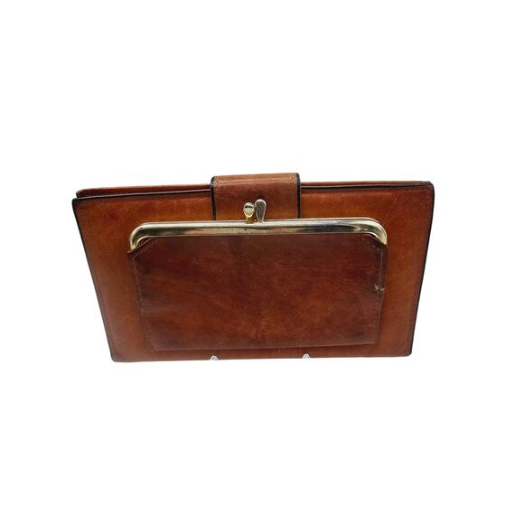 Vintage Rolfs Royal Crest Leather Wallet Clutch - Picture 2 of 4